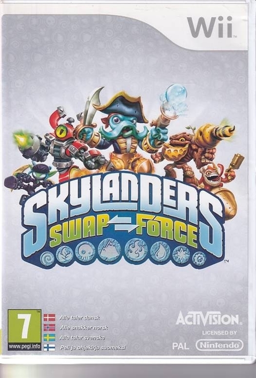 Skylanders Swap Force - Nordisk version - Nintendo Wii (B Grade) (Genbrug)